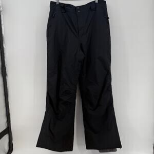 Eastern Mountain Sports EMS Mens Med Black Ski Snow Pants Insulated System Three